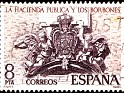 Spain 1980 La Hacienda Publica Y Los Borbones 8 PTA Light Brown Edifil 2573. Uploaded by Mike-Bell